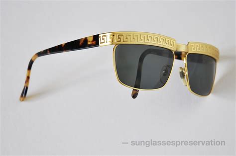 versace glasses men's gold